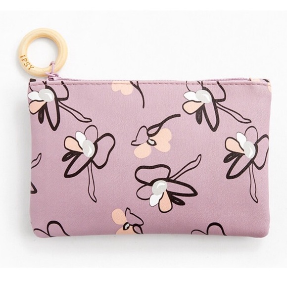 Purple dragonfly makeup bag - Picture 3 of 3